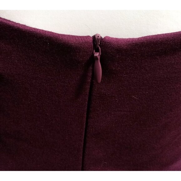 Lulu's NWT Womens Plum Purple Halter Top Lace Back Skater Dress Size Small - Picture 7 of 8